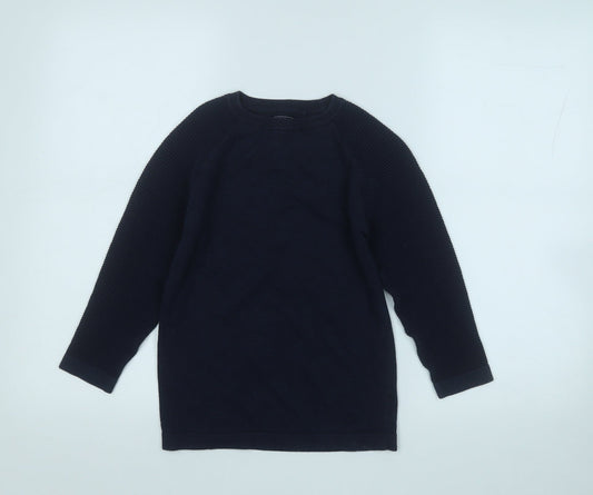 NEXT Boys Blue  Cotton Pullover Sweatshirt Size 7 Years