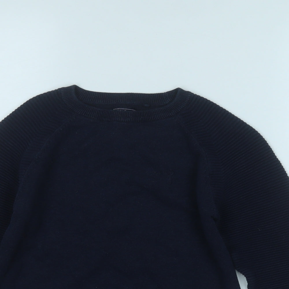 NEXT Boys Blue  Cotton Pullover Sweatshirt Size 7 Years