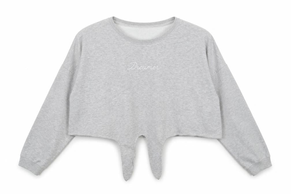 Primark Womens Grey  Cotton Pullover Sweatshirt Size 20   - Dreamer