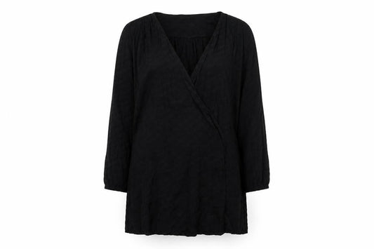 Nasty Gal Womens Black  Viscose Wrap Dress  Size 12  V-Neck