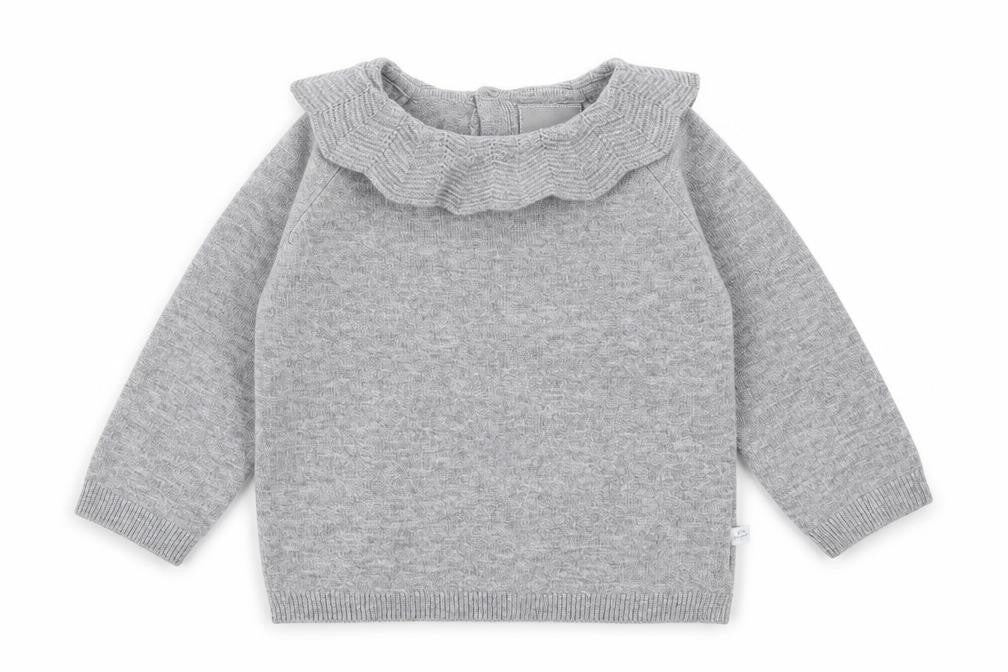 F&F Girls Grey  Viscose Basic Casual Size 3-6 Months Collared Button