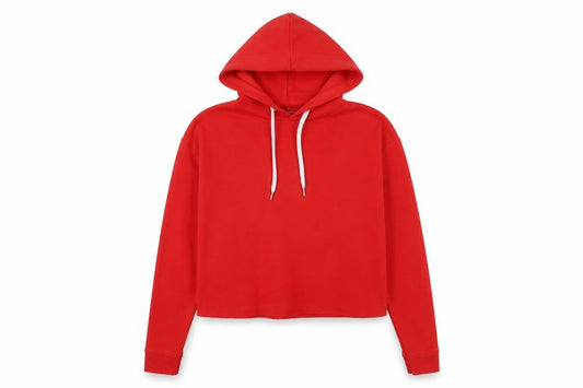 Primark Womens Red  Polyester Pullover Hoodie Size 6  Pullover