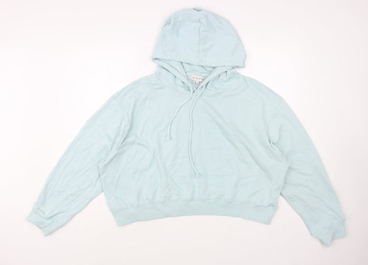 In the Style Womens Blue  Cotton Pullover Hoodie Size 20  Pullover