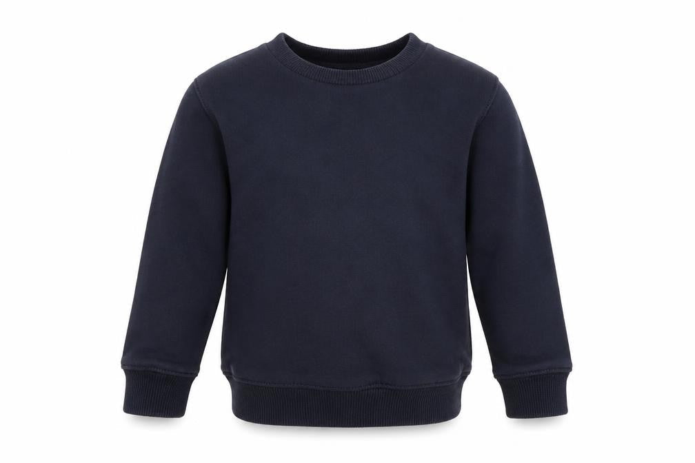 TU Boys Blue  Cotton Pullover Sweatshirt Size 3 Years  Pullover - Schoolwear