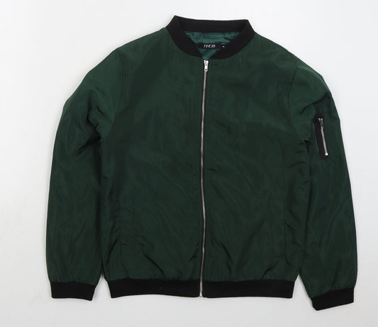Finejo Womens Green   Jacket  Size S  Zip