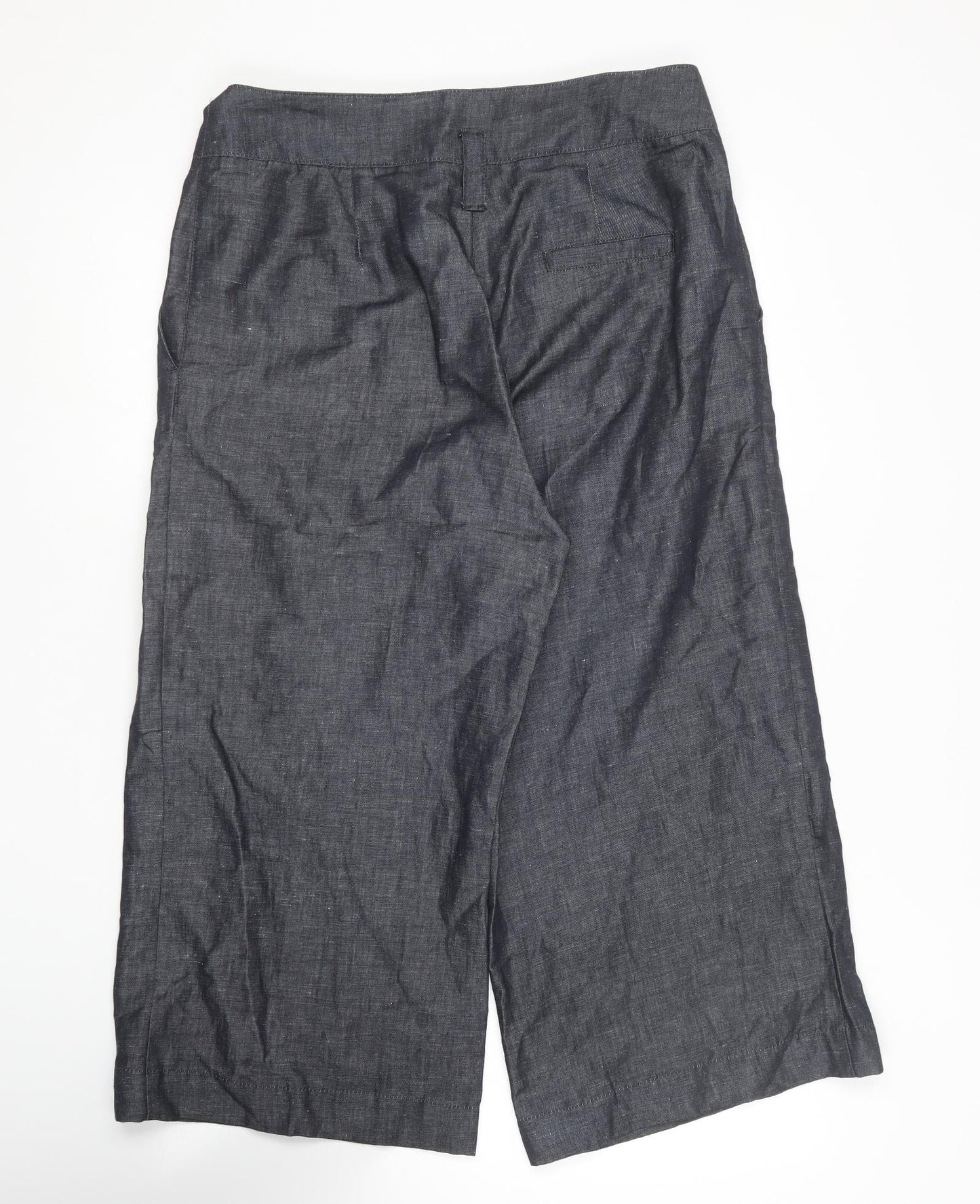CARACTERE Womens Blue  Cotton Trousers  Size 14 L23 in Regular