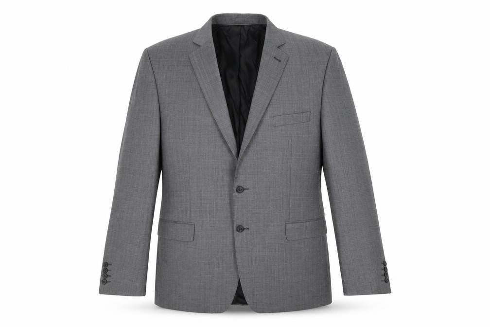 Racing Green Mens Grey  Wool Jacket Suit Jacket Size 44