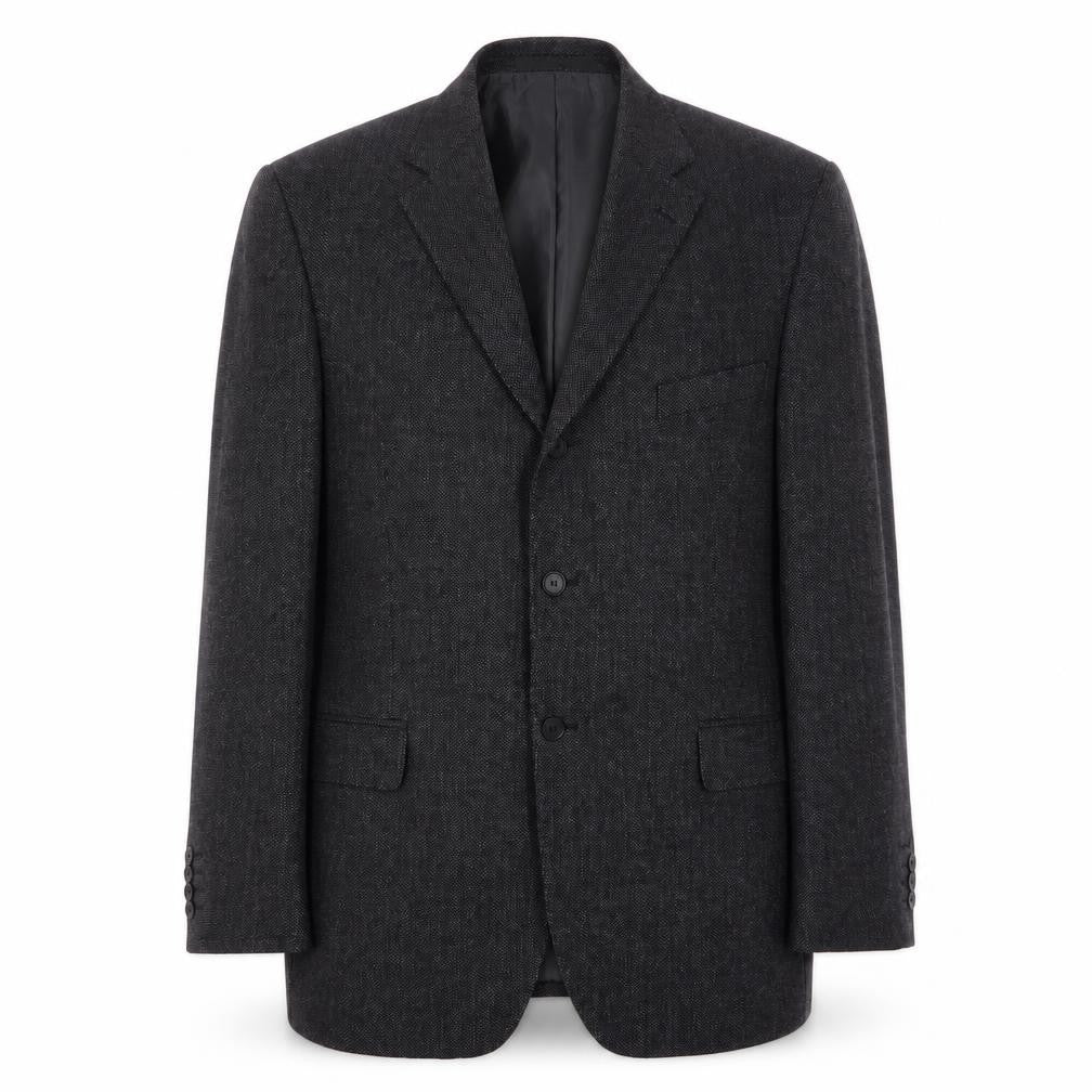 Marks & Spencer Mens Grey  Wool Jacket Suit Jacket Size 44
