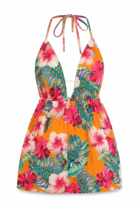 ASOS Womens Multicoloured Floral Polyester Camisole Tank Size 6 V-Neck
