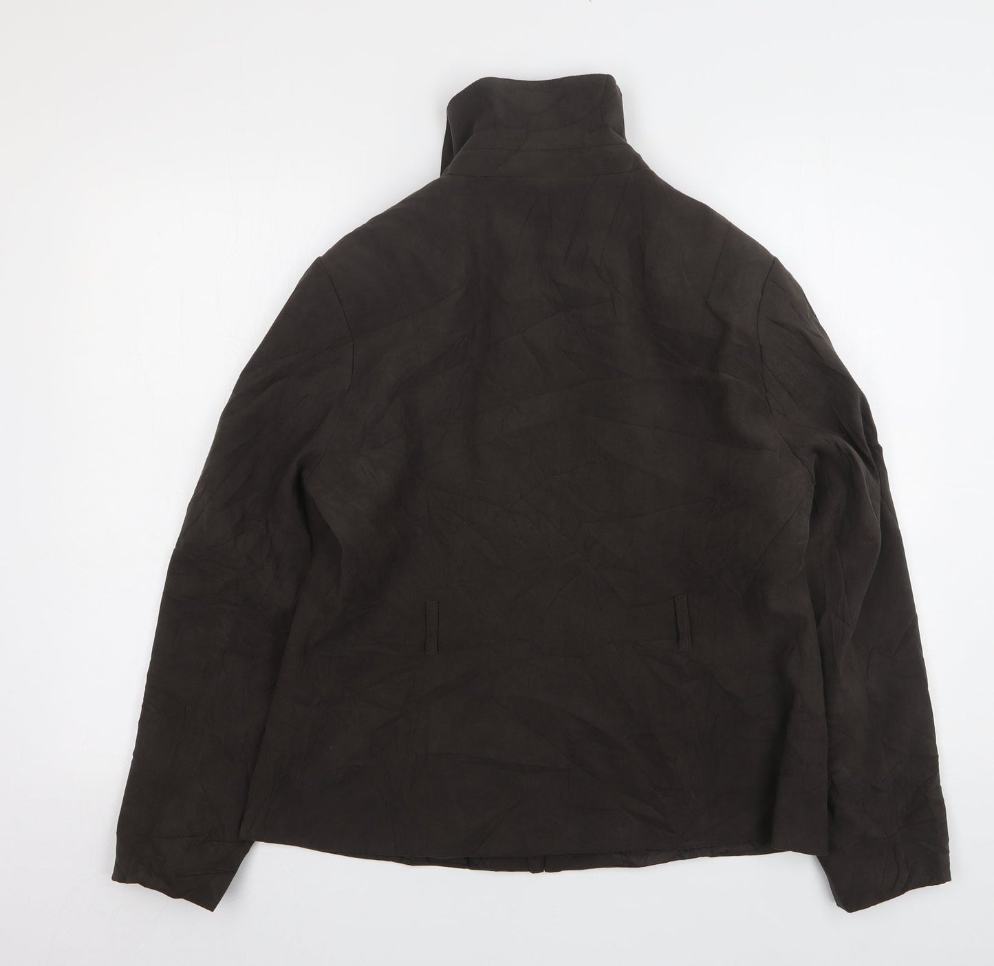 Mia Moda Womens Brown   Jacket  Size 16