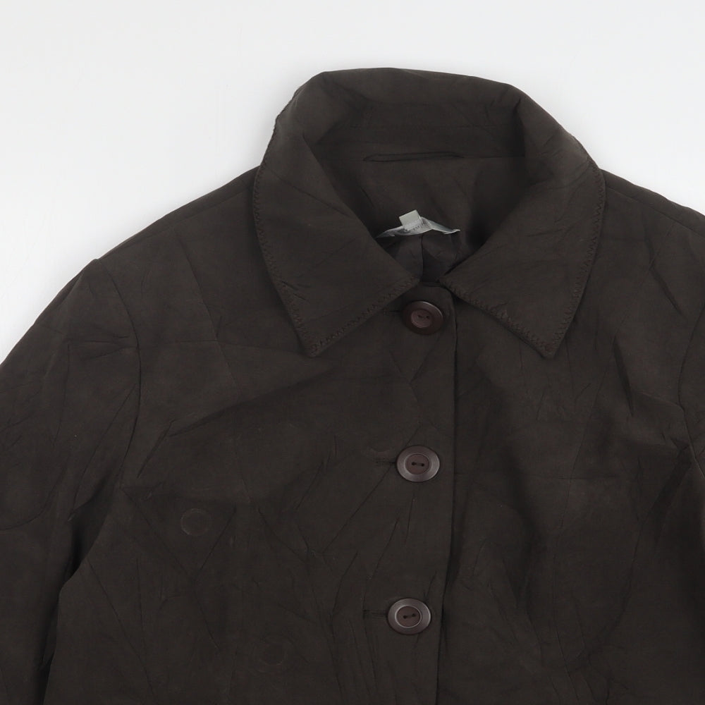 Mia Moda Womens Brown   Jacket  Size 16