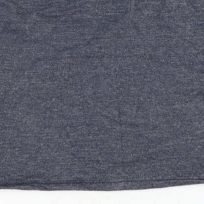 Next Girls Blue  Cotton Pullover Sweatshirt Size 11 Years  Pullover - Stay Cool