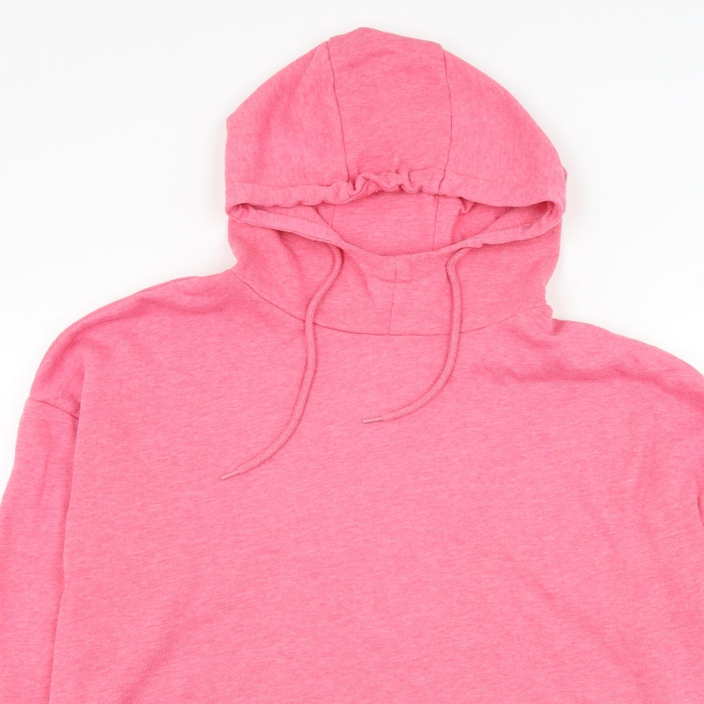 Dunnes Stores Womens Pink  Polyester Pullover Hoodie Size M  Pullover