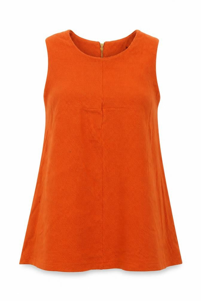 Marks & Spencer Womens Orange Round Neck  Polyester Pullover Jumper Size 12