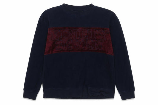 Topman Mens Blue  Cotton Pullover Sweatshirt Size M   - Ninety Seven