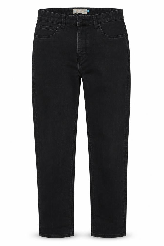 NEXT Womens Grey  Cotton Straight Jeans Size 32 L30 in Regular