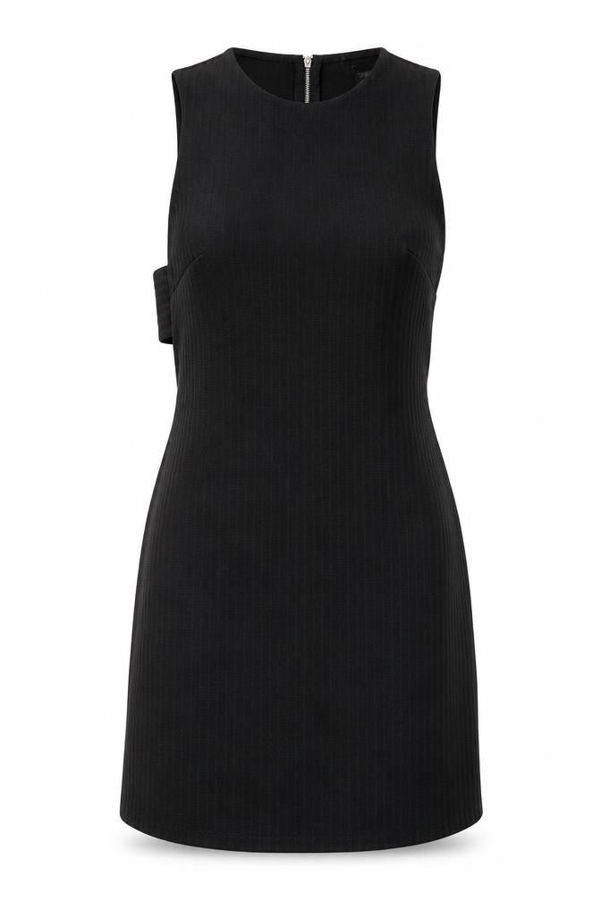 Primark Womens Black  Polyester A-Line  Size 8  Round Neck Zip
