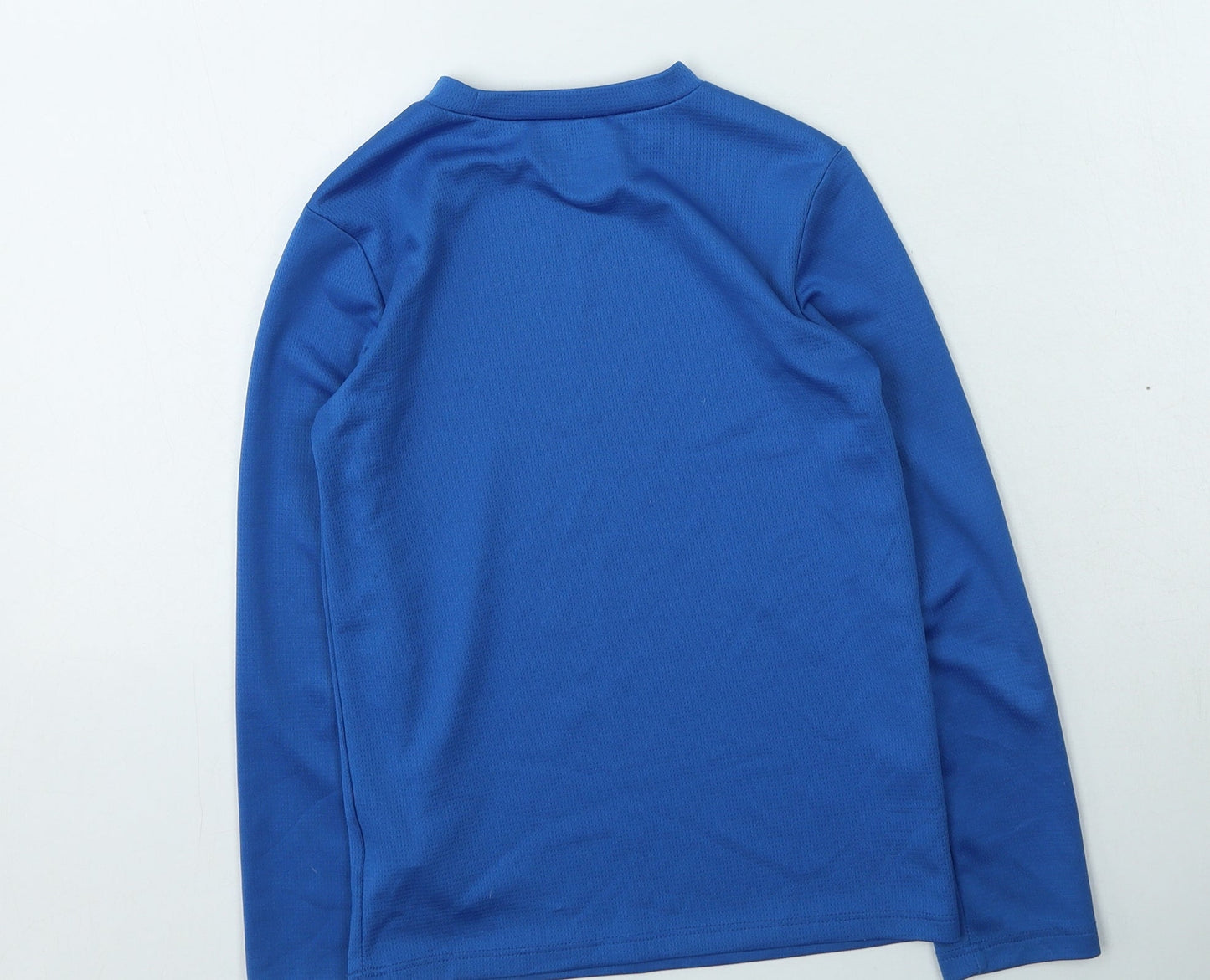 Old Navy Boys Blue  Polyester Basic Casual Size 8 Years Round Neck