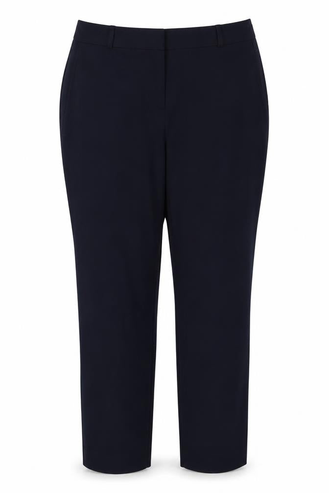 Dunnes Stores Womens Blue  Polyester Trousers  Size 14 L28 in Regular