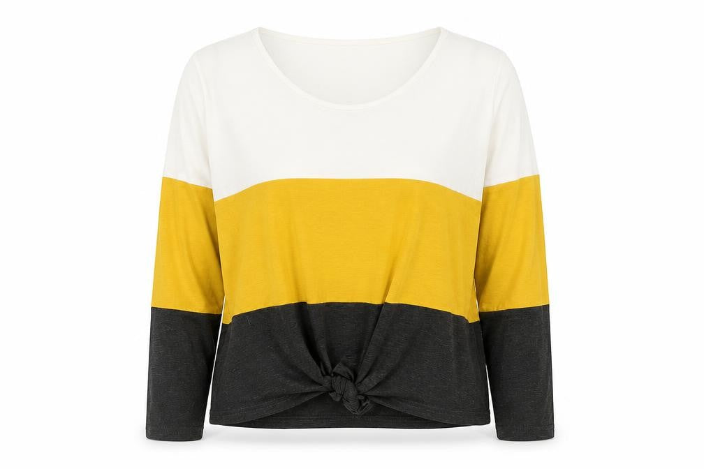 SheIn Womens Multicoloured Round Neck  Cotton Pullover Jumper Size M