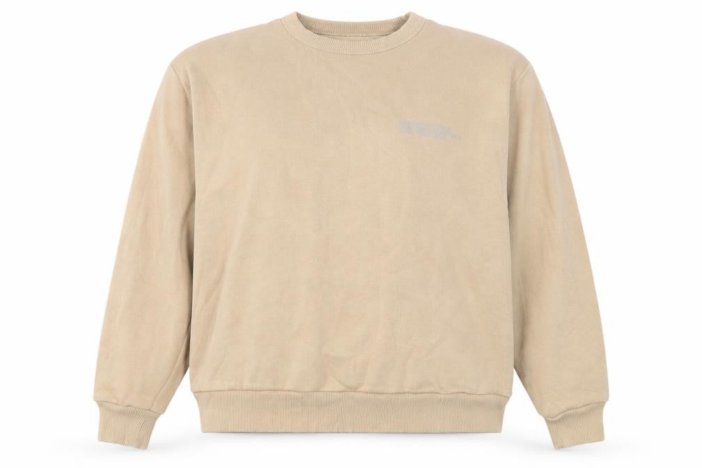 HIIT Womens Beige  Cotton Pullover Sweatshirt Size M  Pullover