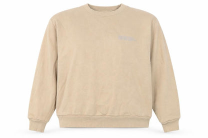 HIIT Womens Beige  Cotton Pullover Sweatshirt Size M  Pullover