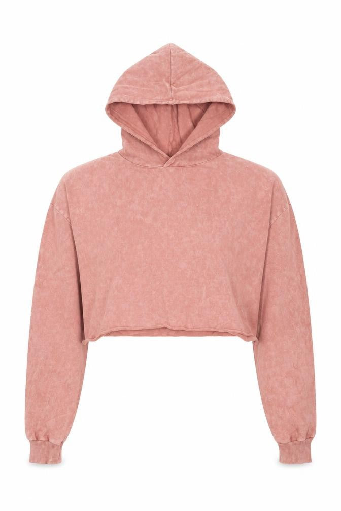 ASOS Womens Pink  Cotton Pullover Hoodie Size 6  Pullover