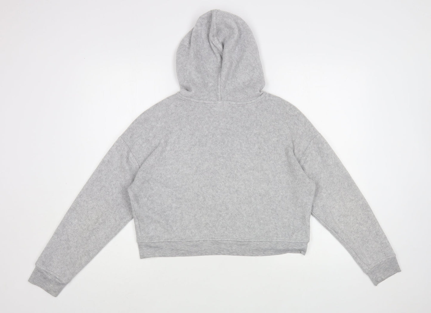 Topshop Womens Grey  Polyester Pullover Hoodie Size 6  Pullover - Arizona