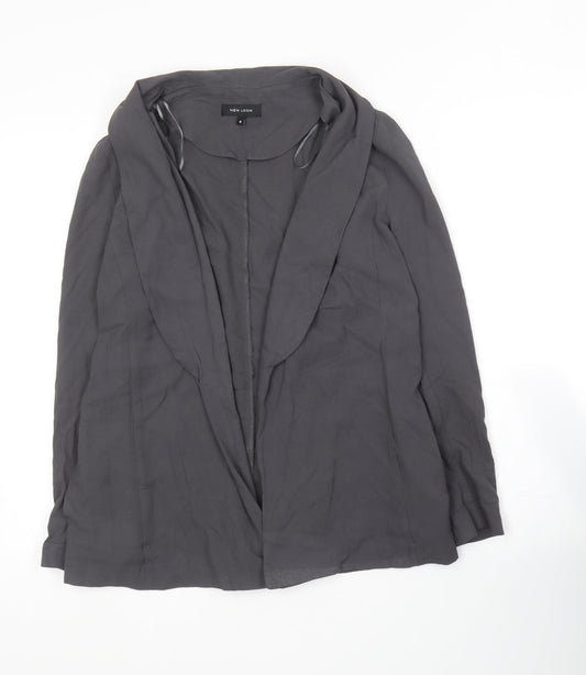 New Look Womens Grey   Jacket  Size 8