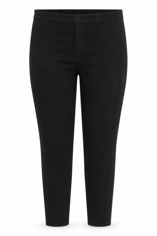 Denim Co  Womens Black  Cotton Jegging Trousers Size 16 L22 in Regular
