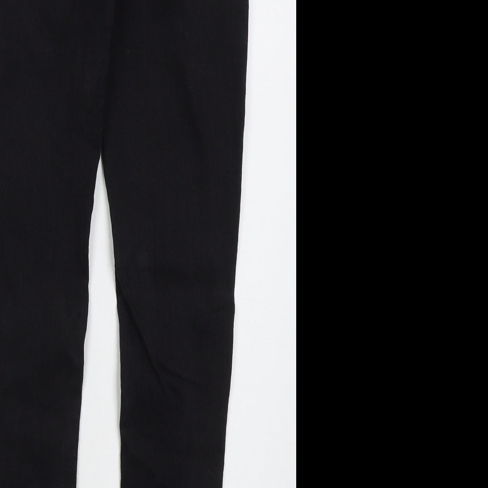 Parisian Womens Black  Cotton Skinny Jeans Size 8 L28 in Regular Button