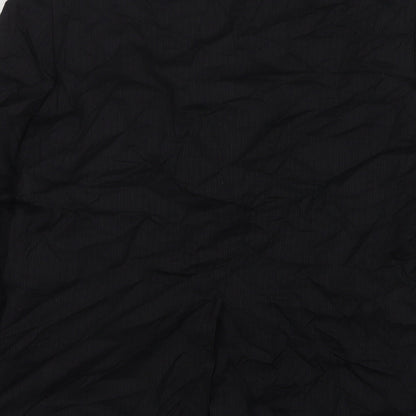 Next Mens Black  Wool Jacket Suit Jacket Size 42