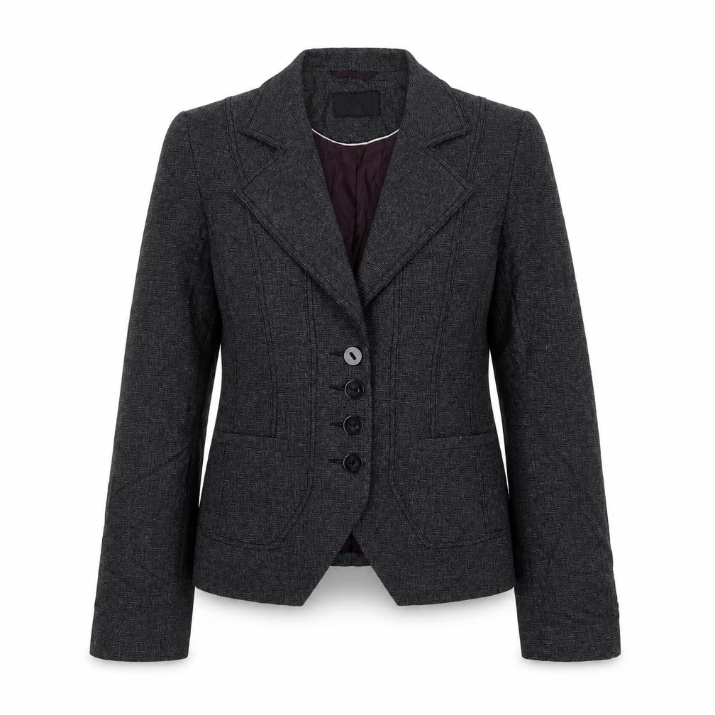 NEXT Womens Grey  Polyester Jacket Suit Jacket Size 8
