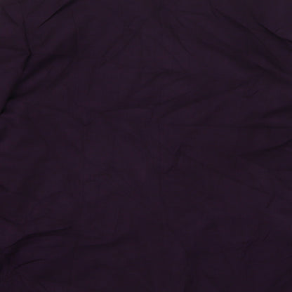 Bonmarché Womens Purple Polyester Jacket Suit Jacket Size 16