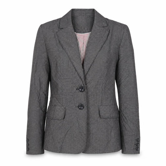 Autonomy Womens Black  Polyester Jacket Suit Jacket Size 10