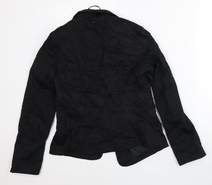 Warehouse Womens Black   Jacket Blazer Size 12