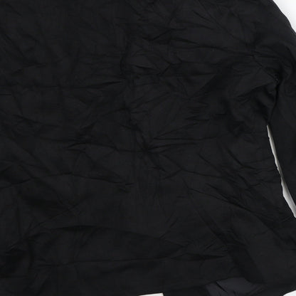 Warehouse Womens Black   Jacket Blazer Size 12