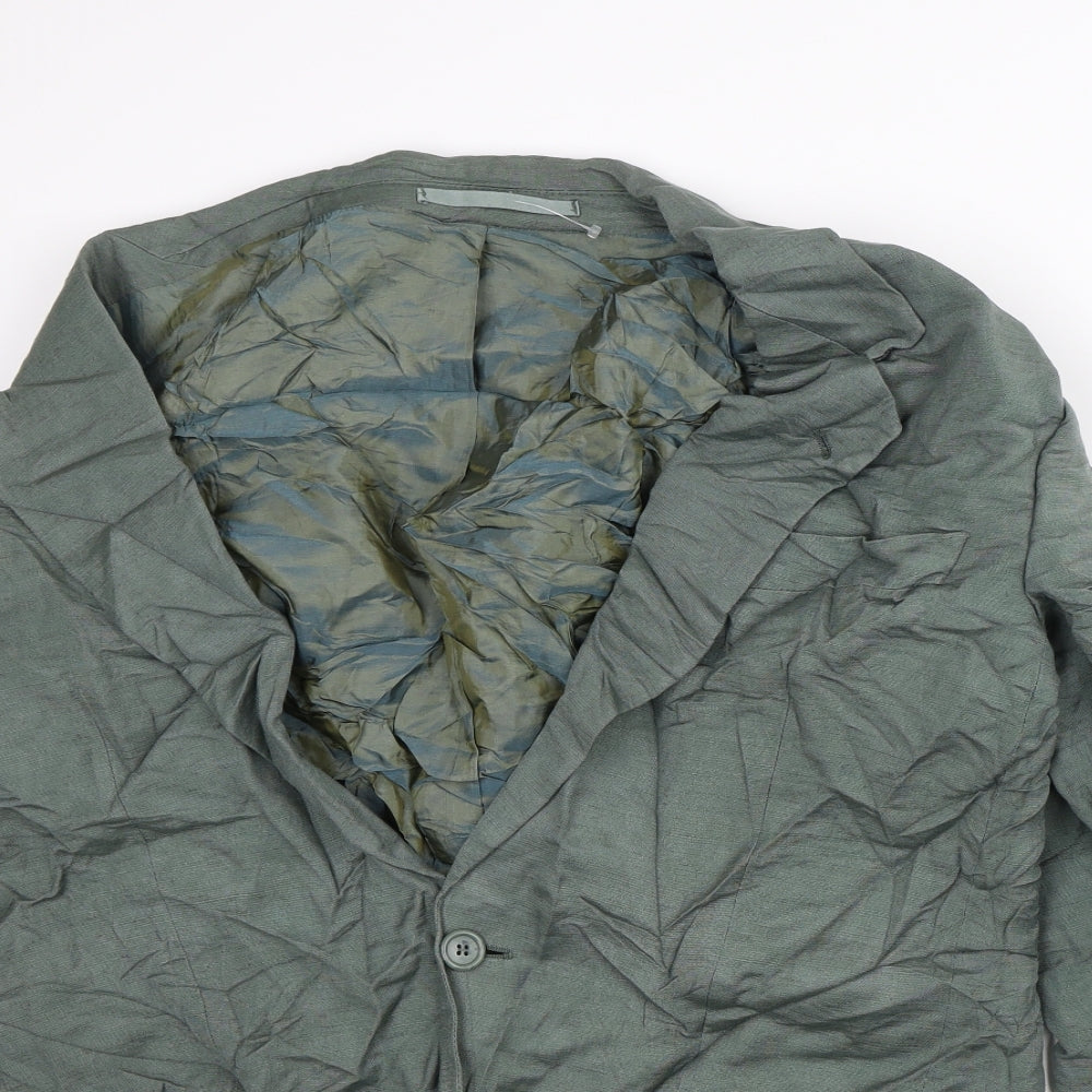 Marks and Spencer Mens Green   Jacket Blazer Size L