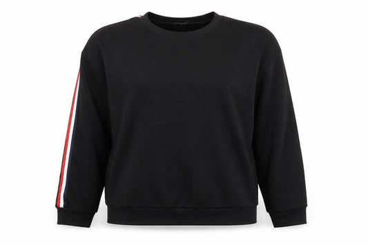 Missy Empire Womens Black  Polyester Pullover Sweatshirt Size S  Pullover