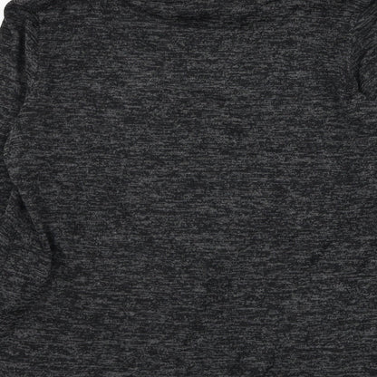 Tru Collection Womens Grey Roll Neck  Polyester Pullover Jumper Size 14