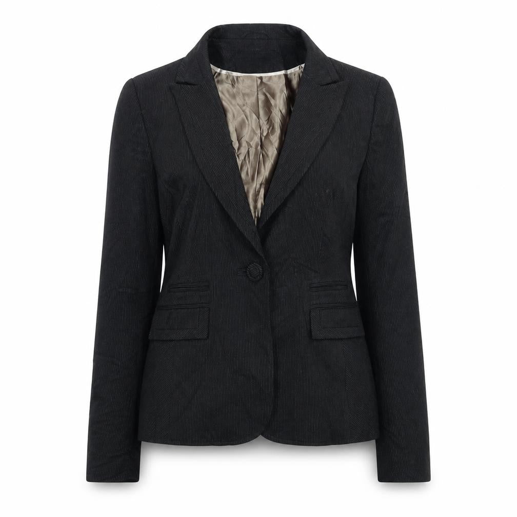 Dorothy Perkins Womens Black   Jacket Blazer Size 12  Button