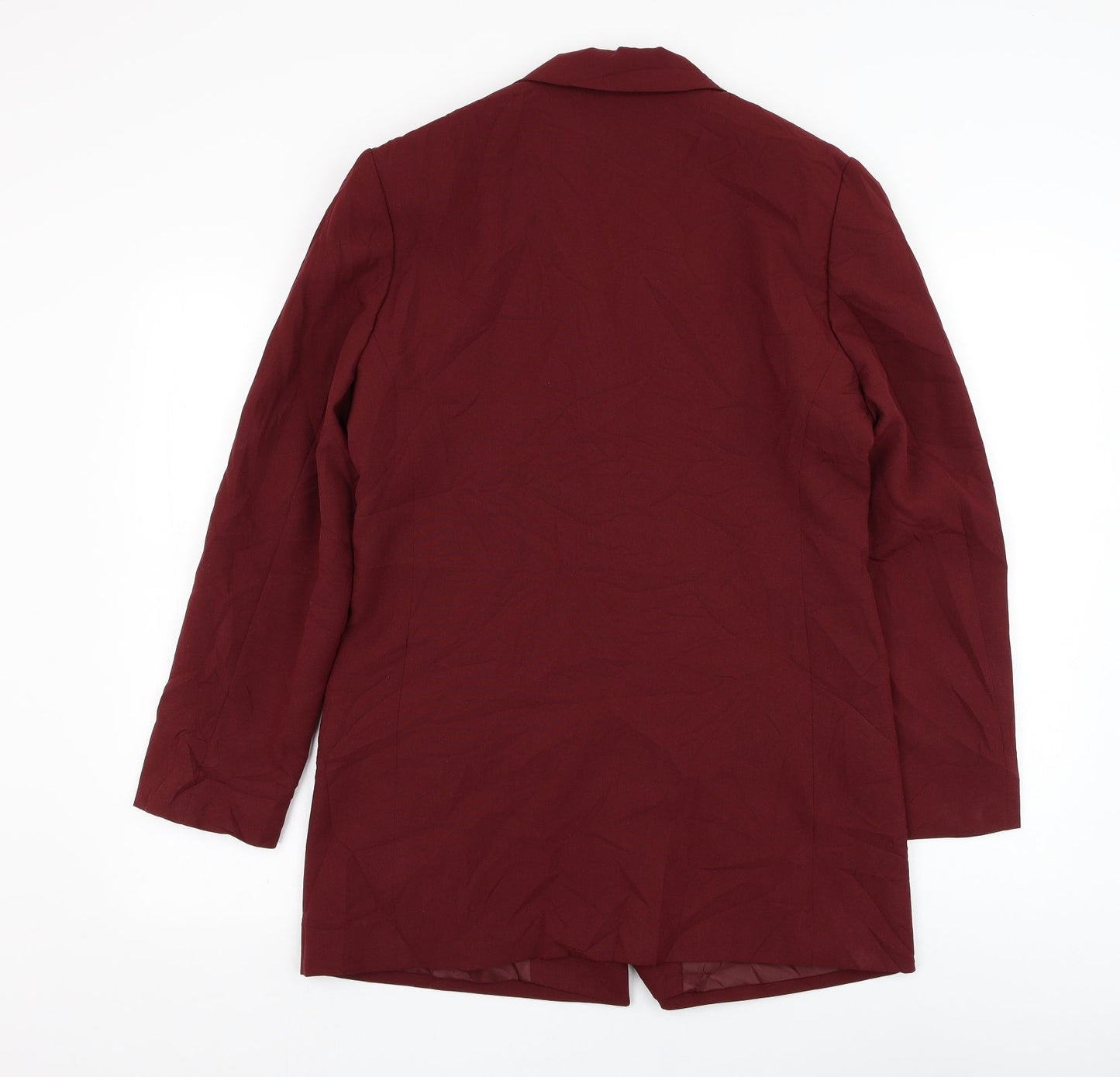 Modern Classics Womens Red   Jacket Blazer Size 12  Button
