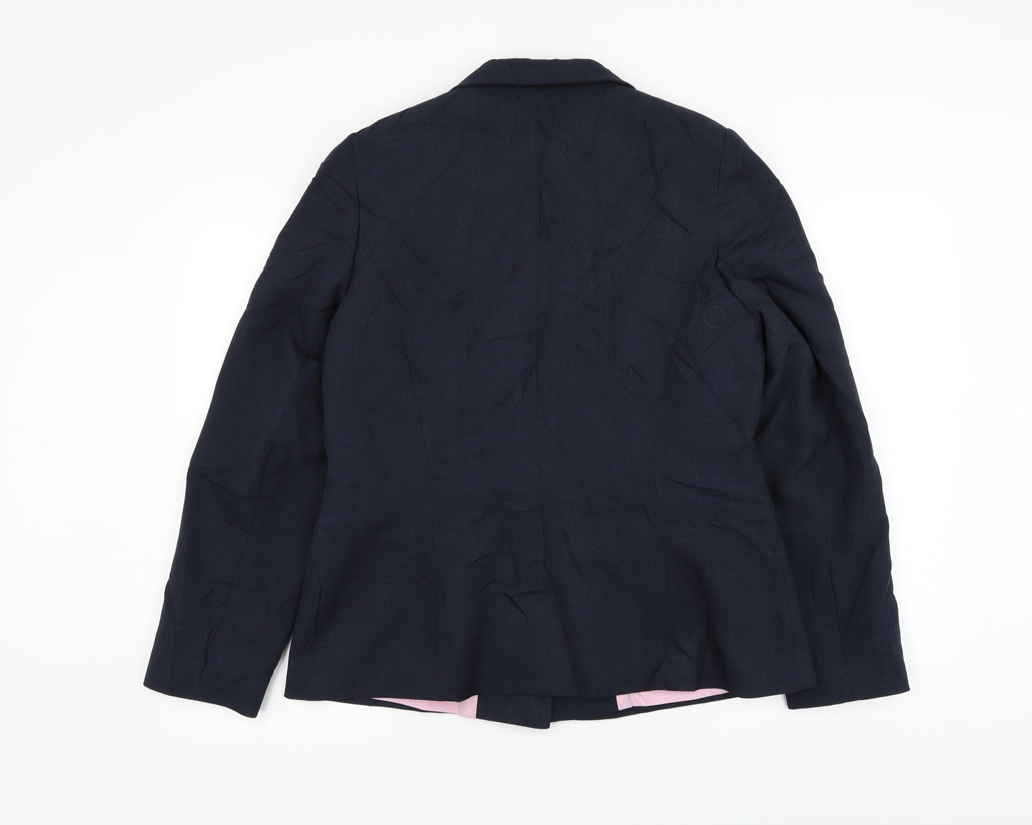 NL Collection Womens Blue   Jacket Blazer Size 16  Button