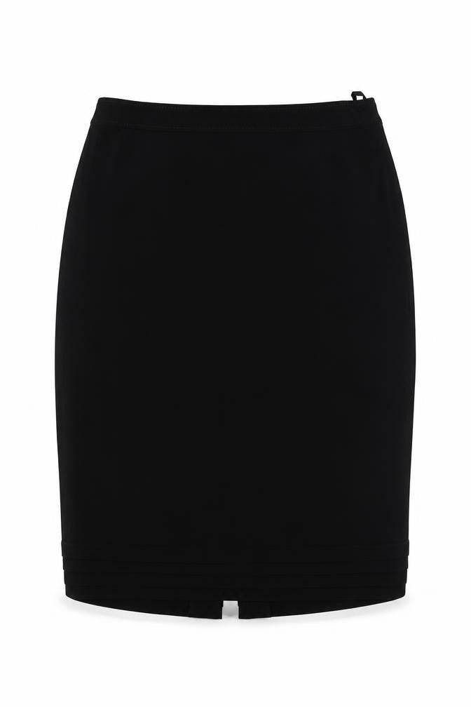Basler Womens Black  Polyester A-Line Skirt Size 16