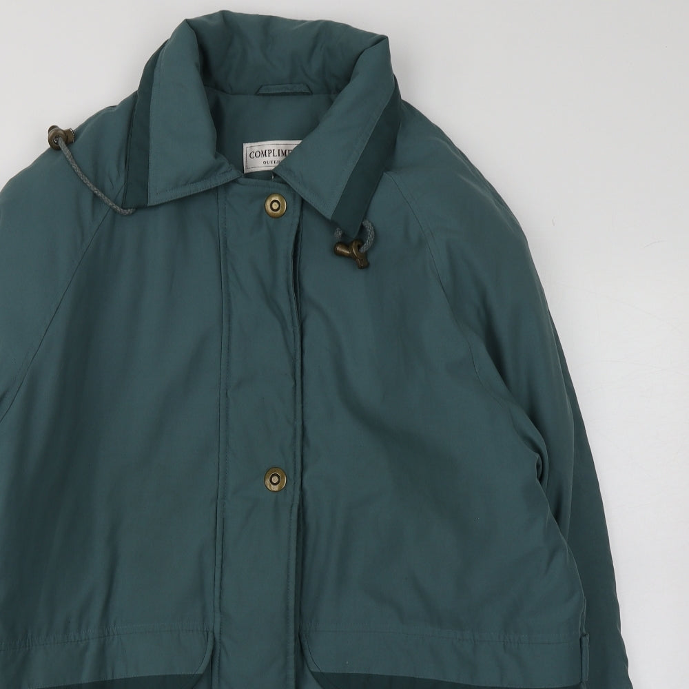 Compliments Womens Blue   Jacket  Size 14