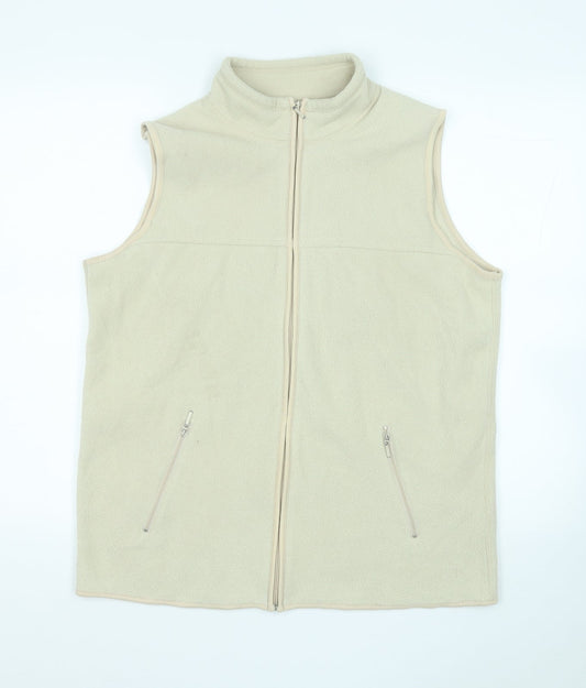 EWM Womens Yellow   Gilet Jacket Size 14