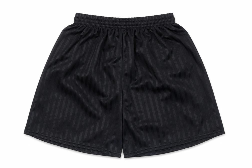 True Form Boys Black  Polyester Sweat Shorts Size 8 Years  Regular