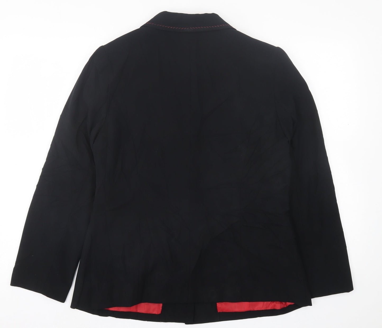 For Woman   Womens Black   Jacket Blazer Size 14  Button