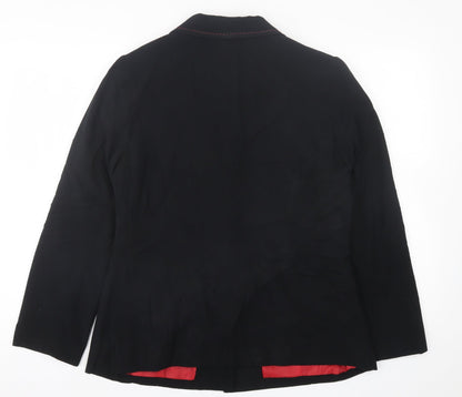 For Woman   Womens Black   Jacket Blazer Size 14  Button