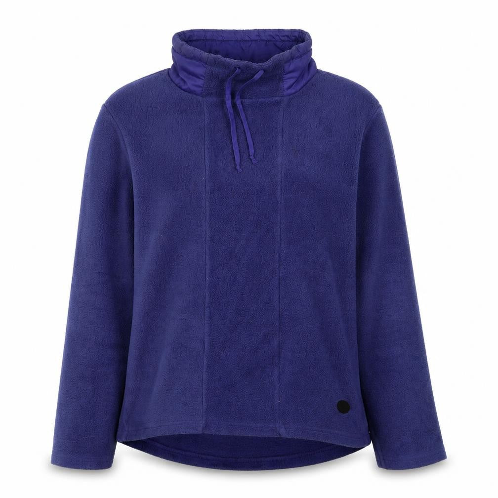River Island  Womens Purple High Neck  Polyester Pullover Jumper Size 8
